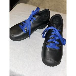 Keen Kanteen Women's Black Lace Up‎ Casual Utility Shoes Size 6.5 37 1006999